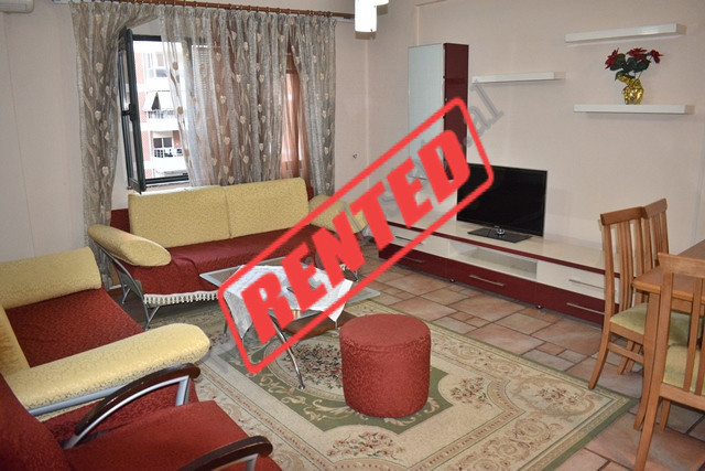 One bedroom apartment for rent in Reshit Petrela street in Tirana.
It is positioned on the 8th floo